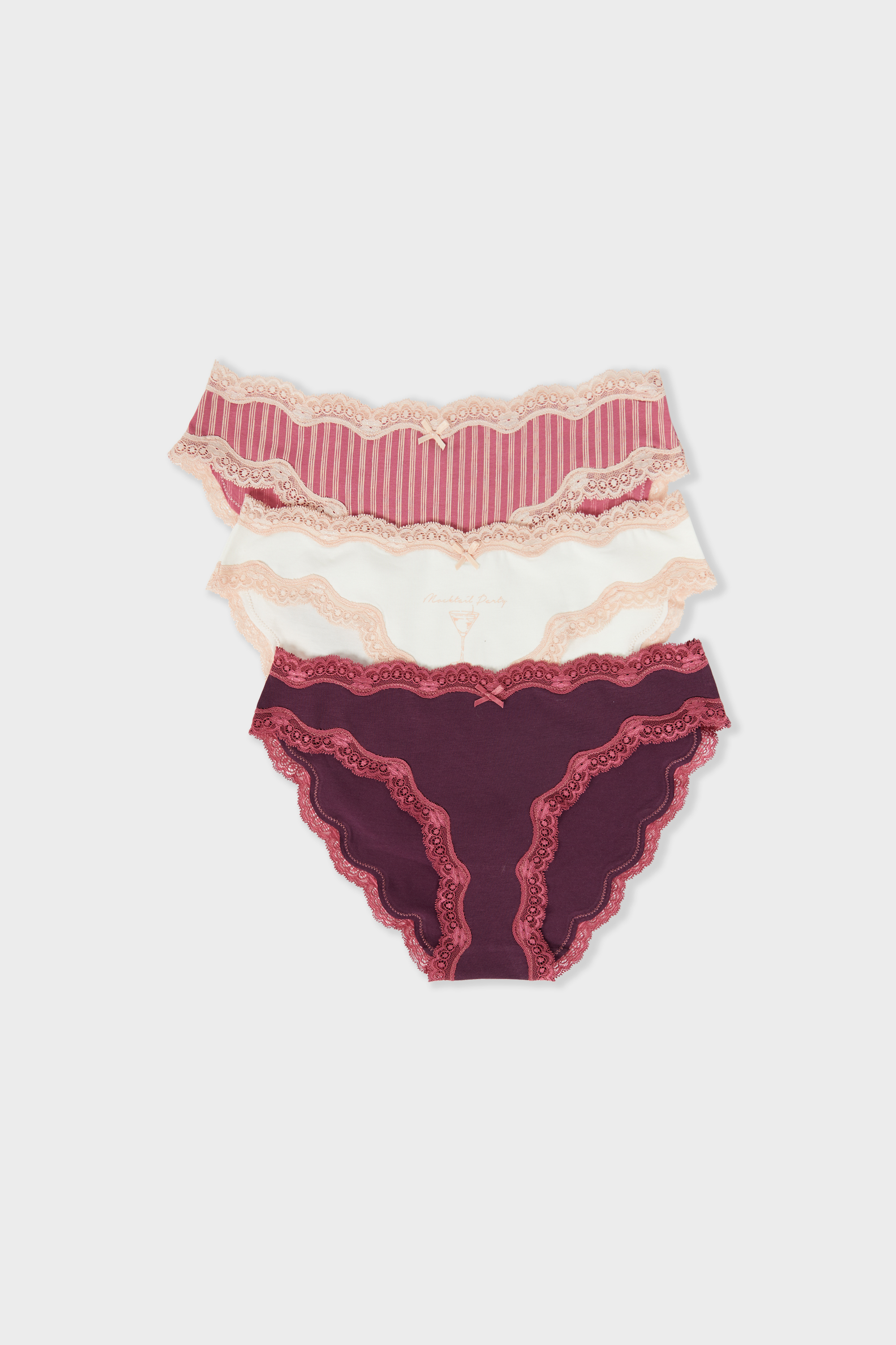 3 Pezzi Boxer in Cotone