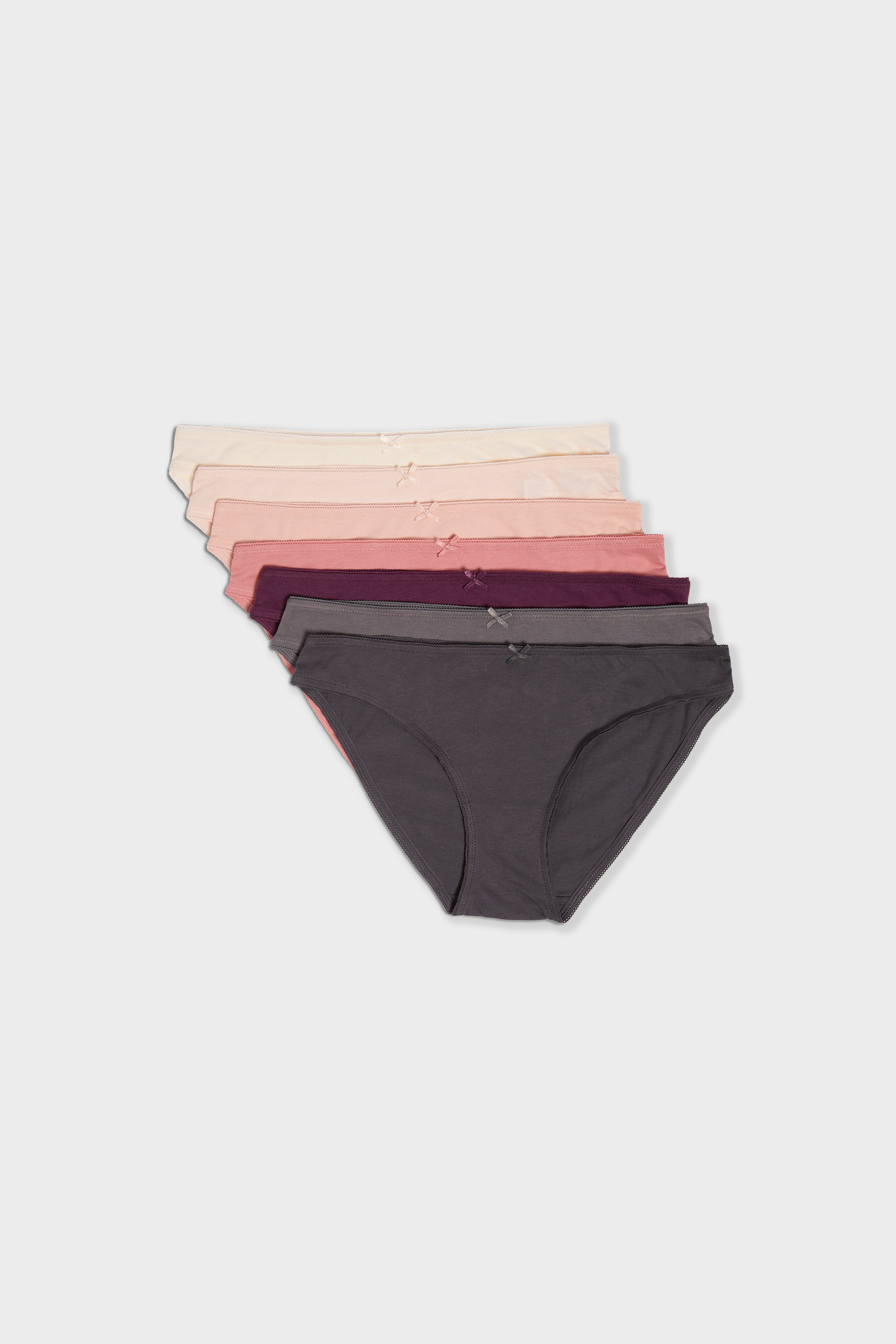 Pacchetto multiplo di 7 slip in cotone