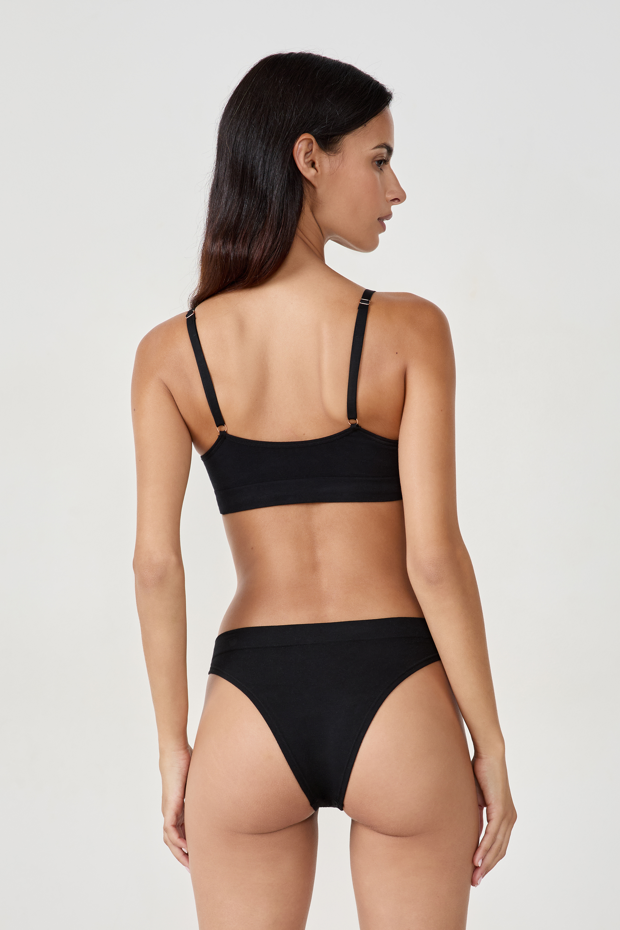 Tanga in cotone con comfort ottimale